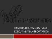 Premier Access Nashville Executive Transportation