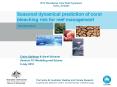 Seasonal dynamical prediction of coral bleaching risk for reef management PowerPoint PPT Presentation