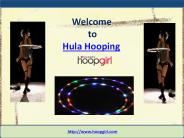 Hula Hooping To Lose Weight