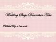 Wedding Stage Decoration Hire | Asian Wedding Stages PowerPoint PPT Presentation