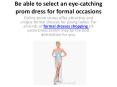 formal dresses shopping PowerPoint PPT Presentation