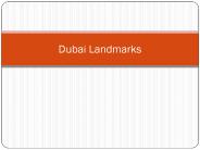 Dubai Landmarks
