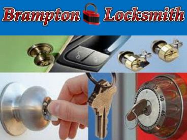 Professional Locksimth services In Brampton