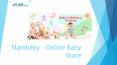 Online Baby Store | Buy Online Baby Products | Online Shopping for Baby Products - SlamBaby