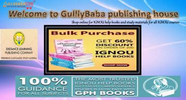 Buy Result Oriented IGNOU Help Books
