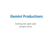 Getting the right web designs done