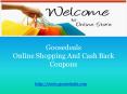 Online Shopping at Goose Deals
