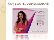 Cherry Blooms Fiber Eyelash Extensions Review