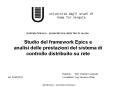 Studio del framework Epics e analisi delle prestazioni del sistema di controllo distribuito su rete PowerPoint PPT Presentation