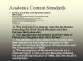 Academic Content Standards PowerPoint PPT Presentation