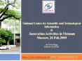 National Centre for Scientific and Technological Information PowerPoint PPT Presentation
