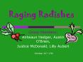 Raging Radishes PowerPoint PPT Presentation
