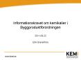 Informationskravet om kemikalier i Byggproduktf PowerPoint PPT Presentation