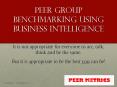 Peer Group Benchmarking PowerPoint PPT Presentation