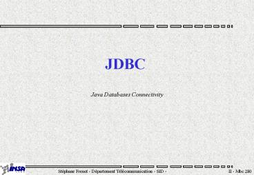 II - Jdbc 280