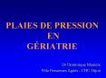 PLAIES DE PRESSION EN G PowerPoint PPT Presentation