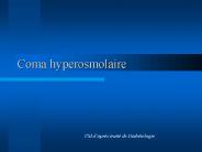 Coma hyperosmolaire
