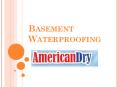Basement Waterproofing MA PowerPoint PPT Presentation