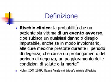 Definizione