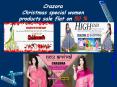 Crazora Offers For Christmas Sale Flat on 50 % - On All Products