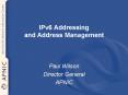 IPv6 Addressing and Address Management PowerPoint PPT Presentation