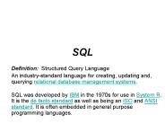 SQL