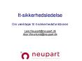 It-sikkerhed pr PowerPoint PPT Presentation