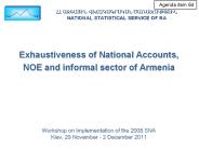 Exhaustiveness of National Accounts,