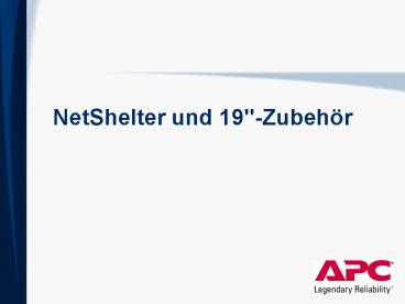 NetShelter und 19