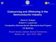 Outsourcing and Offshoring in the Semiconductor Industry PowerPoint PPT Presentation