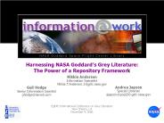 Harnessing NASA Goddard