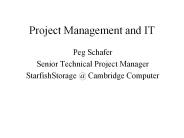 Project Management and IT