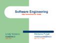 Software Engineering http://www.fesb.hr/~linda/ PowerPoint PPT Presentation