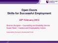 Open Doors Skills for Successful Employment PowerPoint PPT Presentation