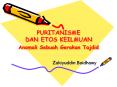 PURITANISME DAN ETOS KEILMUAN Anomali Sebuah Gerakan Tajdid PowerPoint PPT Presentation
