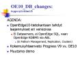 OE10_DB_changes: teppo@trtiimi.fi PowerPoint PPT Presentation