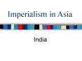 Imperialism in Asia PowerPoint PPT Presentation