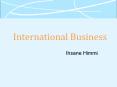 International Business PowerPoint PPT Presentation