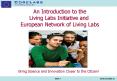 An Introduction to the Living Labs Initiative and European Network of Living Labs PowerPoint PPT Presentation