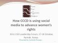 How CCCD is using social media to advance women PowerPoint PPT Presentation