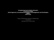 Strengthening Cause-of-death Information