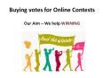 Get more votes Online Contest PowerPoint PPT Presentation