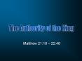 Matthew 21:18  PowerPoint PPT Presentation
