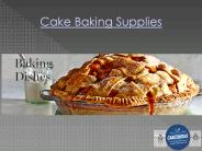 Cake Baking Supplies
