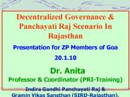Decentralized Governance