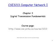 CSE3213 Computer Network I