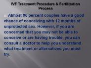 Ivf Treatment Procedure India & in Vitro Fertilization Process