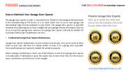 How to Maintain Your Garage Door Opener