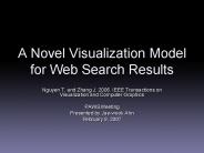 A Novel Visualization Model for Web Search Results