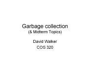 Garbage collection (